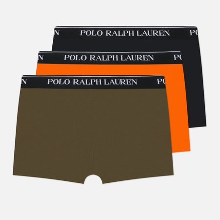 Комплект мужских трусов Polo Ralph Lauren Classic Trunk 3-Pack, цвет комбинированный