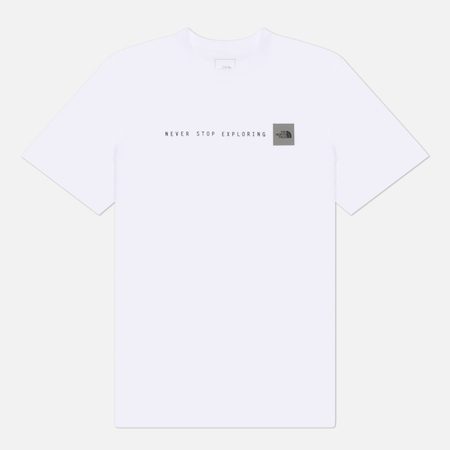 Мужская футболка The North Face Never Stop Exploring Regular, цвет белый