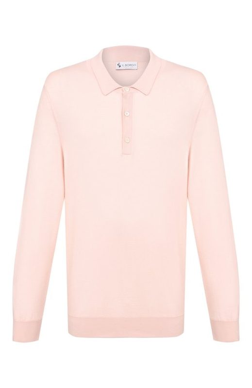 Поло из кашемира и шелка Il Borgo Cashmere