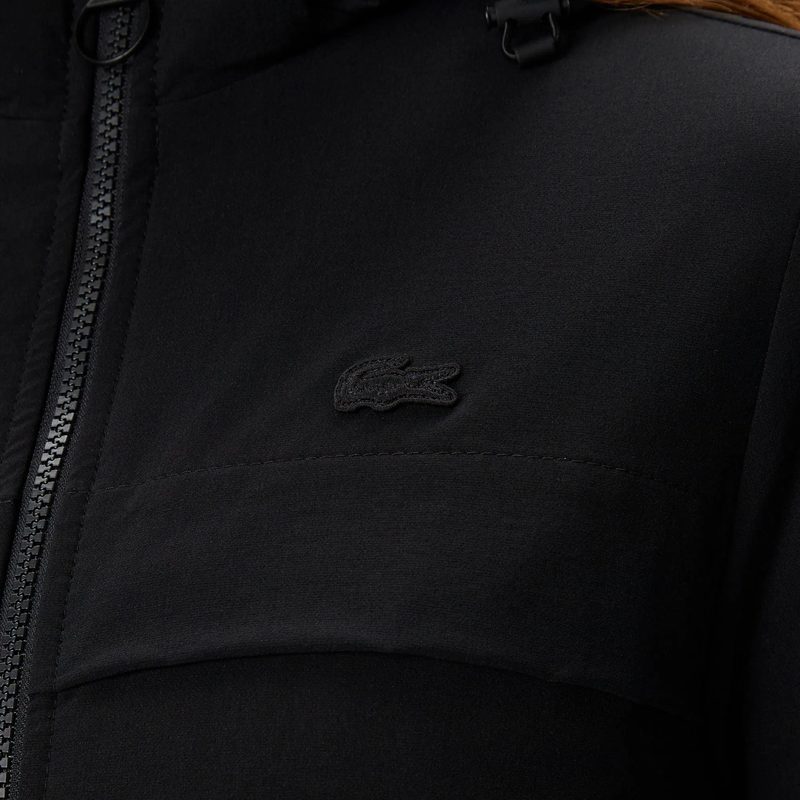 Женская утеплённая куртка-парка Lacoste с эластичным поясом 5