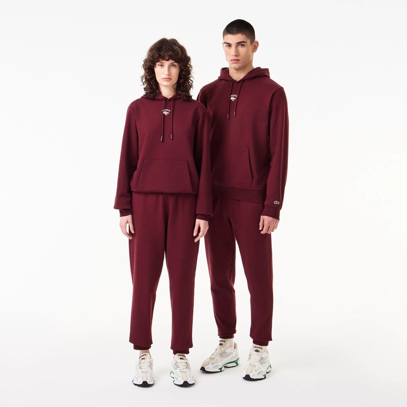 Хлопковая толстовка - худи Lacoste унисекс с капюшоном 5