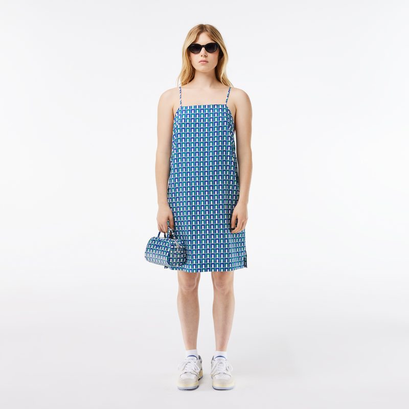 Женское хлопковое платье Lacoste Graphic 3