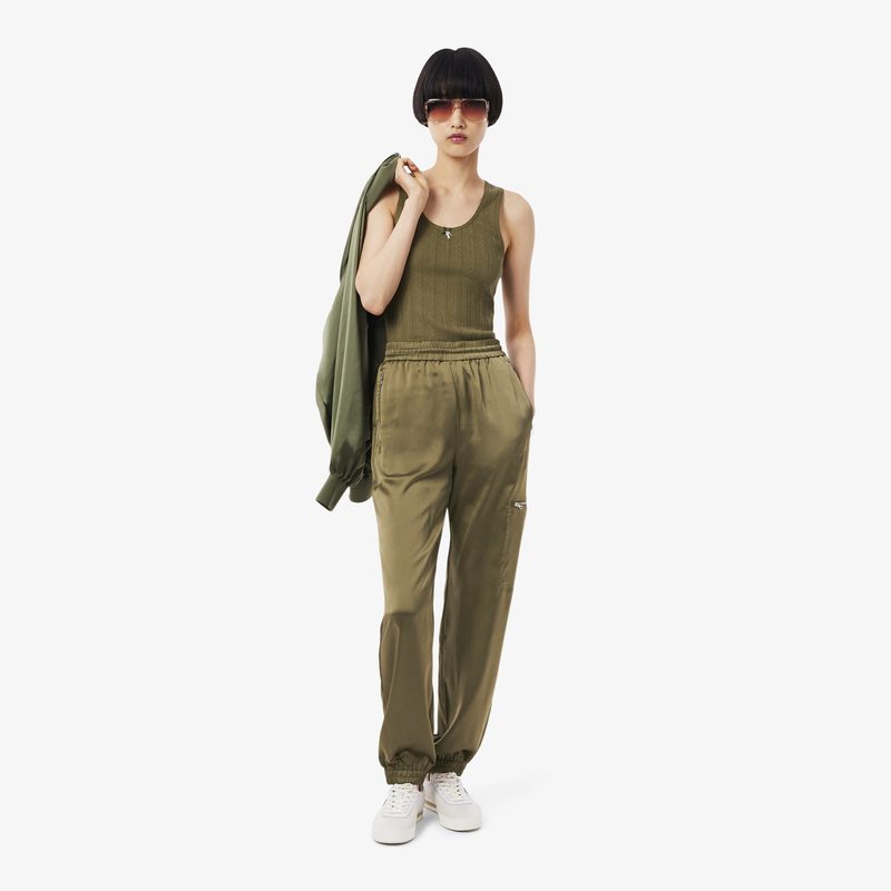 Женские брюки Lacoste оверсайз