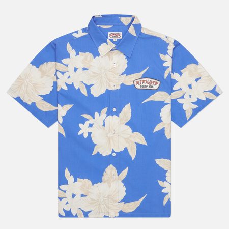 Мужская рубашка RIPNDIP Ripndip Surf Button Up, цвет синий