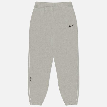 Мужские брюки Nike x NOCTA Fleece Cardinal Stock, цвет серый