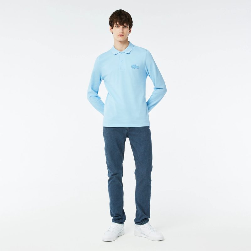 Мужские джинсы Lacoste приталенного кроя 5