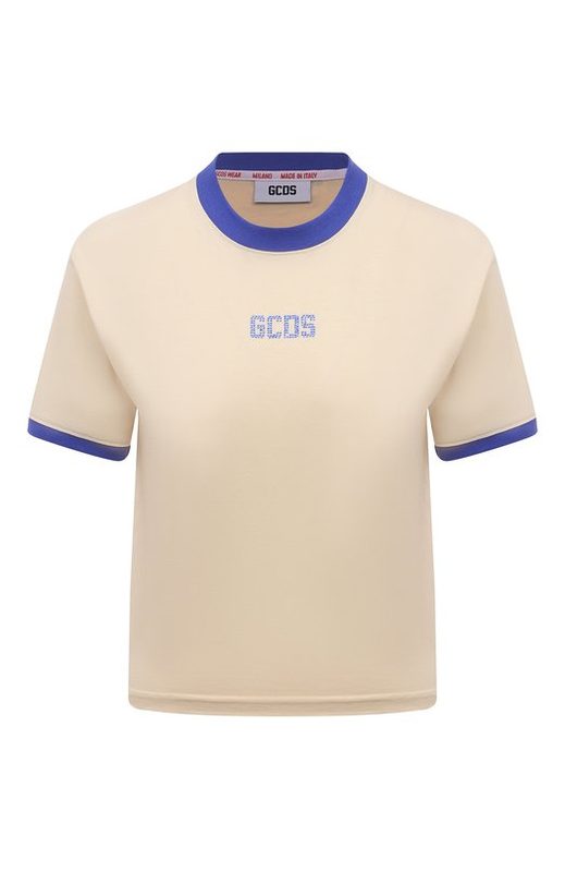 Хлопковая футболка GCDS