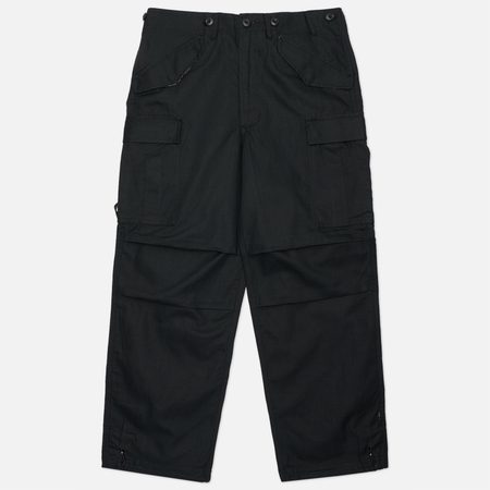Мужские брюки maharishi WR Hemp M65 Cargo, цвет чёрный