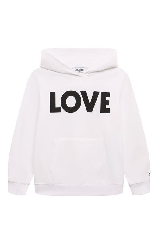 Хлопковое худи Moschino