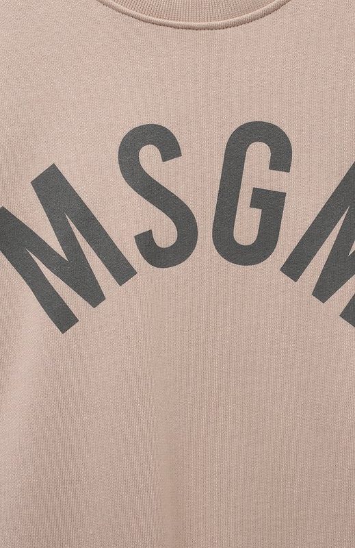 Хлопковый свитшот MSGM kids 3