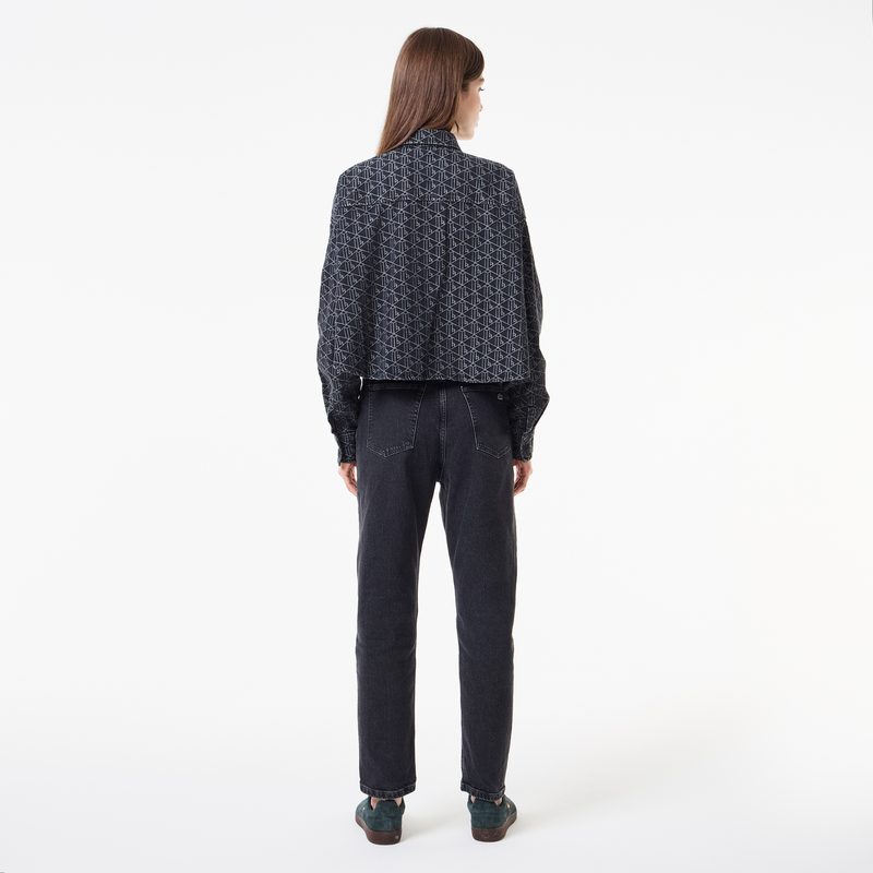 Женские прямые джинсы Lacoste 2