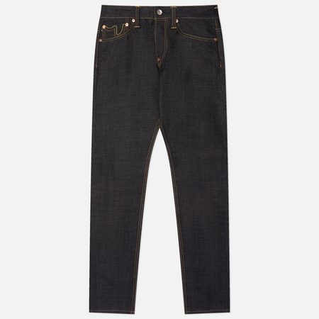 Мужские джинсы Evisu Heritage Godhead & Kite Printed Pocket, цвет синий