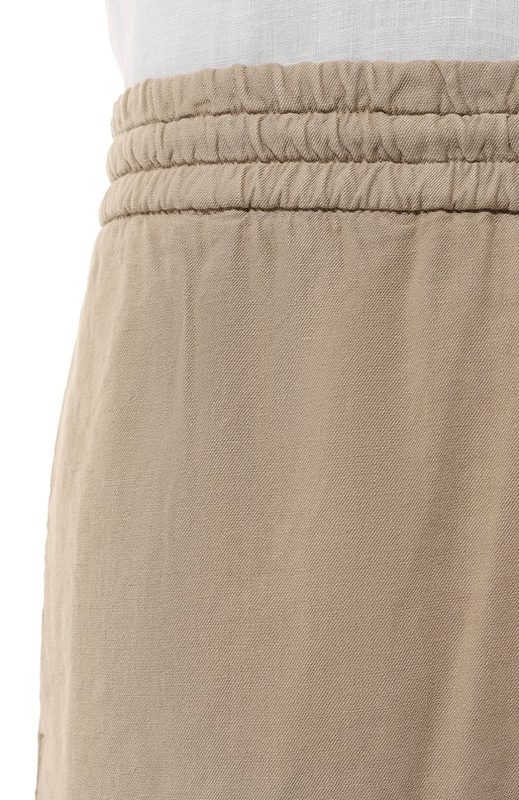 Шорты изо льна и вискозы Dondup 5