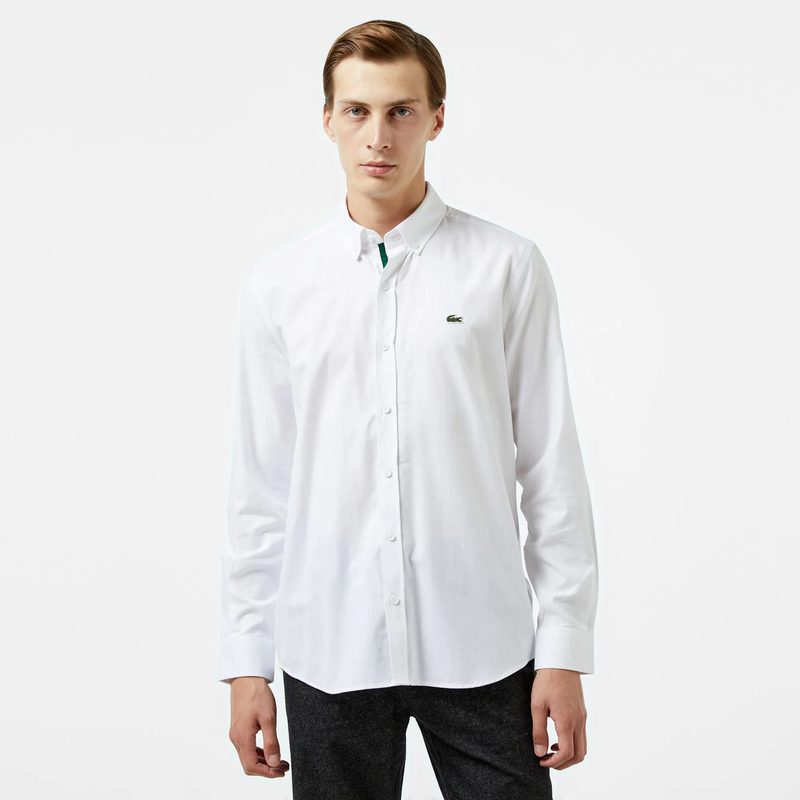 Мужская хлопковая рубашка Lacoste