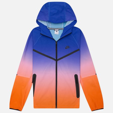 Мужская куртка ветровка Nike Tech Full-Zip Windrunner, цвет синий