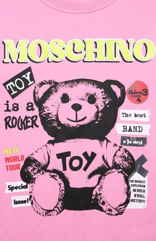 Хлопковое платье Moschino 3