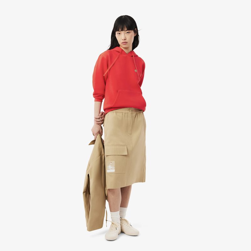 Женская толстовка Lacoste с капюшоном 4