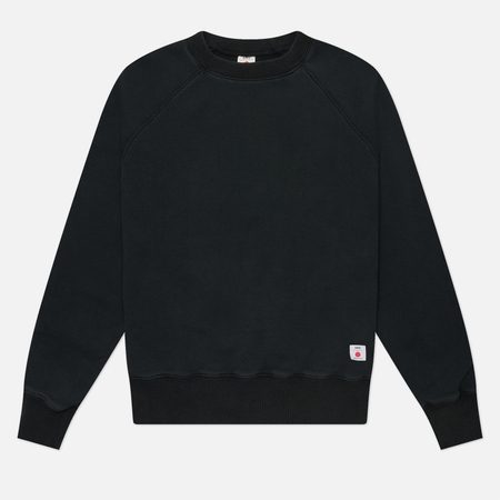 Мужская толстовка Edwin Raglan Sleeve Crew, цвет чёрный
