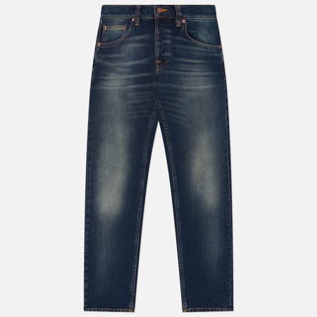 Мужские джинсы Nudie Jeans Solid Ollie, цвет синий