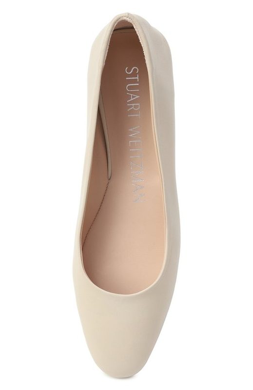 Кожаные балетки Stuart Weitzman 4
