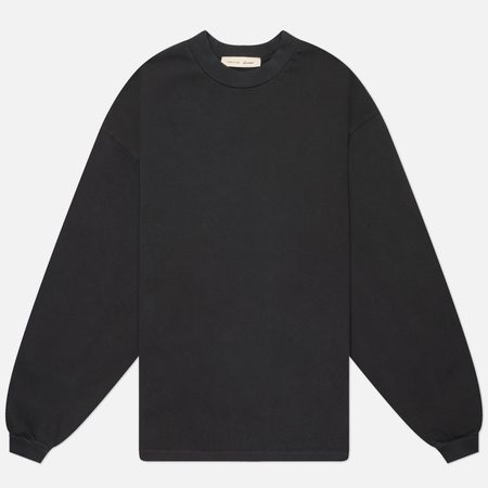 Женский лонгслив Fear of God ESSENTIALS Signature 90's Fit, цвет чёрный