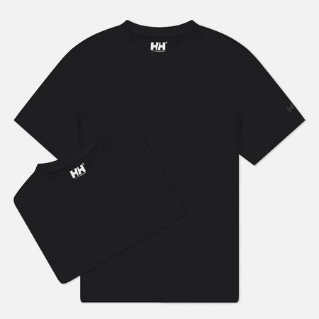 Комплект мужских футболок Helly Hansen 2-Pack HH Cotton, цвет чёрный