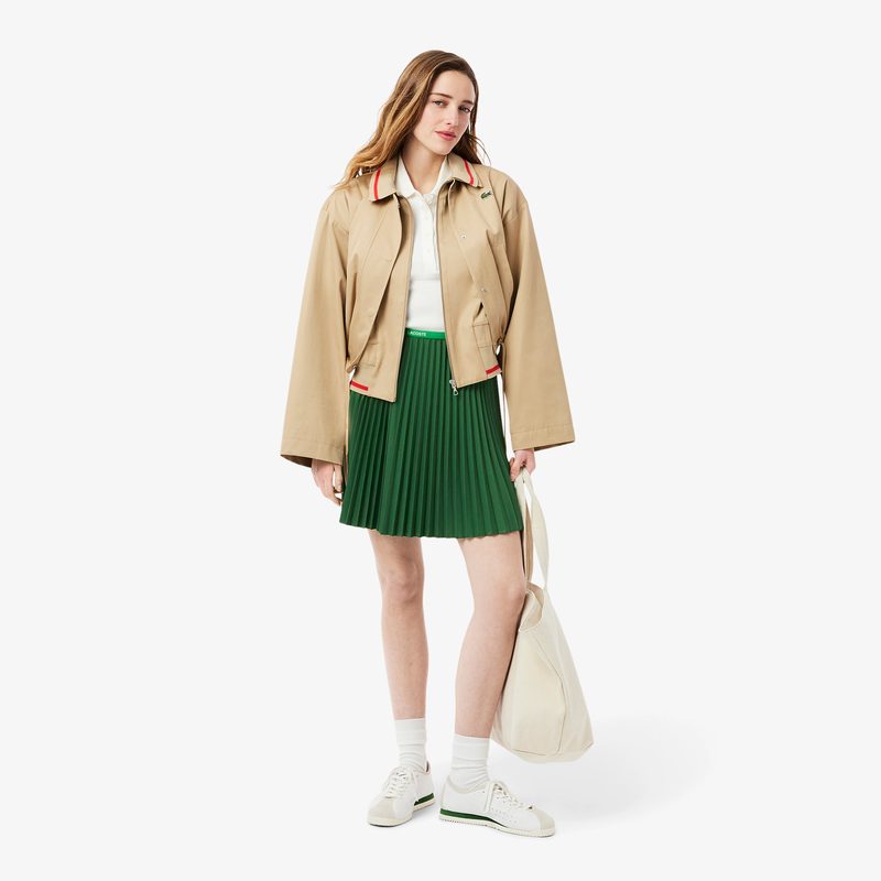 Короткая плиссированная юбка Lacoste 3