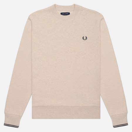 Мужская толстовка Fred Perry Crew Neck, цвет бежевый