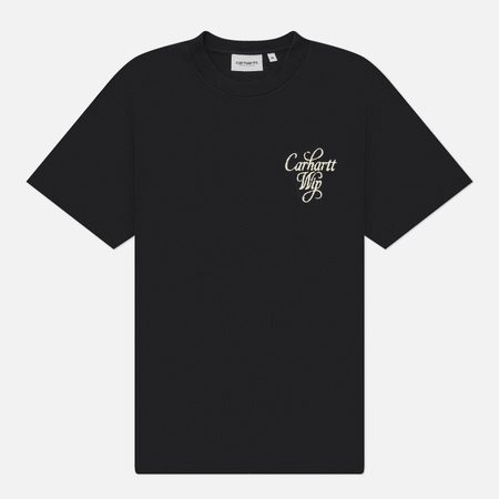 Мужская футболка Carhartt WIP Vestige, цвет чёрный