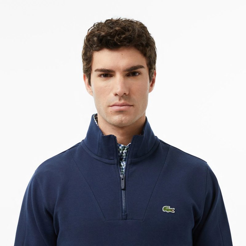Мужской хлопковый свитшот Lacoste классического кроя 3