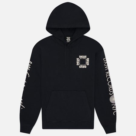Мужская толстовка Deus Ex Machina Defacto Hoodie, цвет чёрный