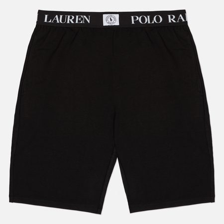 Мужские шорты Polo Ralph Lauren Cookie Lounge Sleep Slim, цвет чёрный