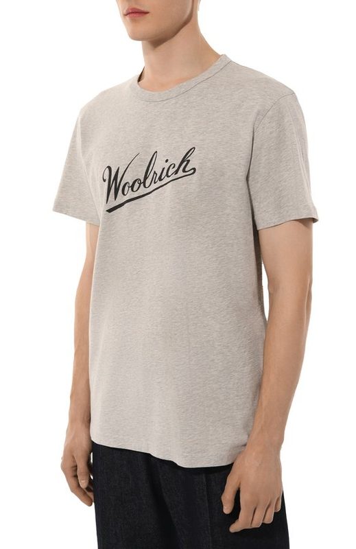 Хлопковая футболка Woolrich 3