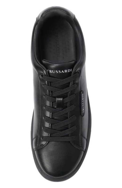 Кожаные кеды Trussardi 4