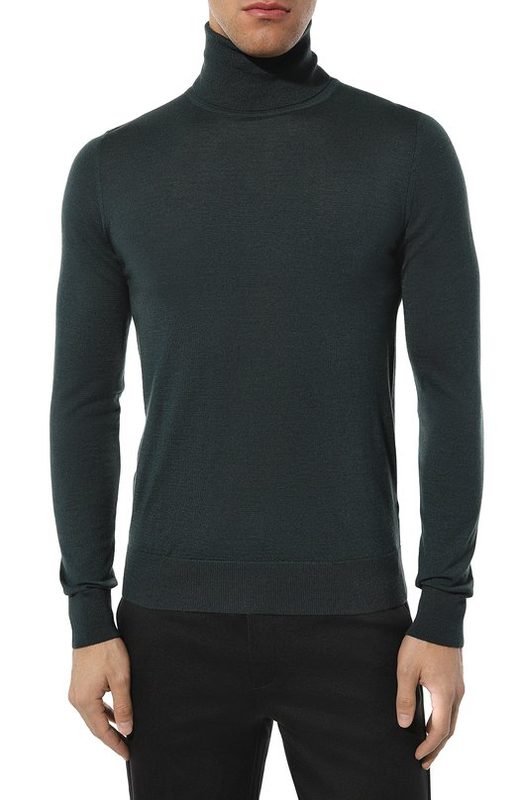 Водолазка из кашемира и шелка Il Borgo Cashmere 3