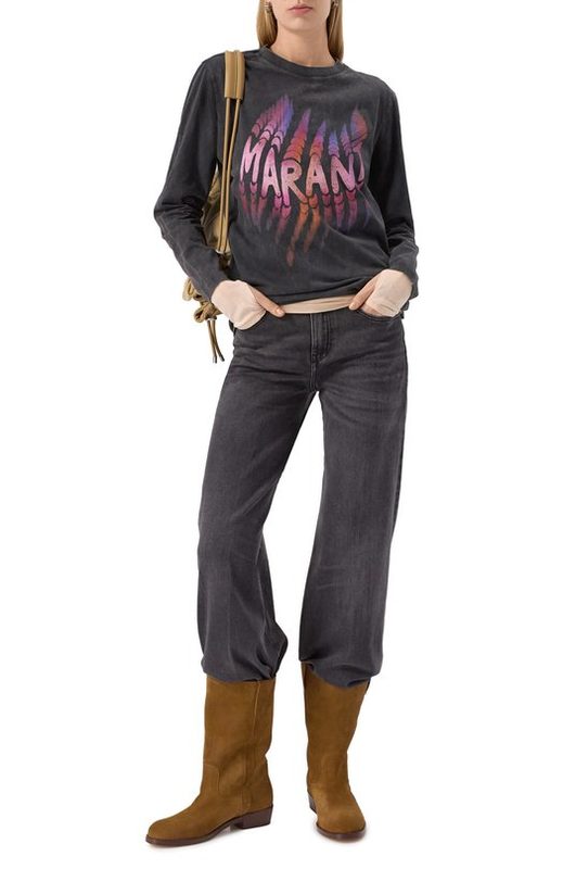 Замшевые полусапоги Isabel Marant 2