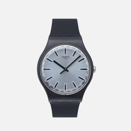 Наручные часы Swatch Silver Shield, цвет чёрный
