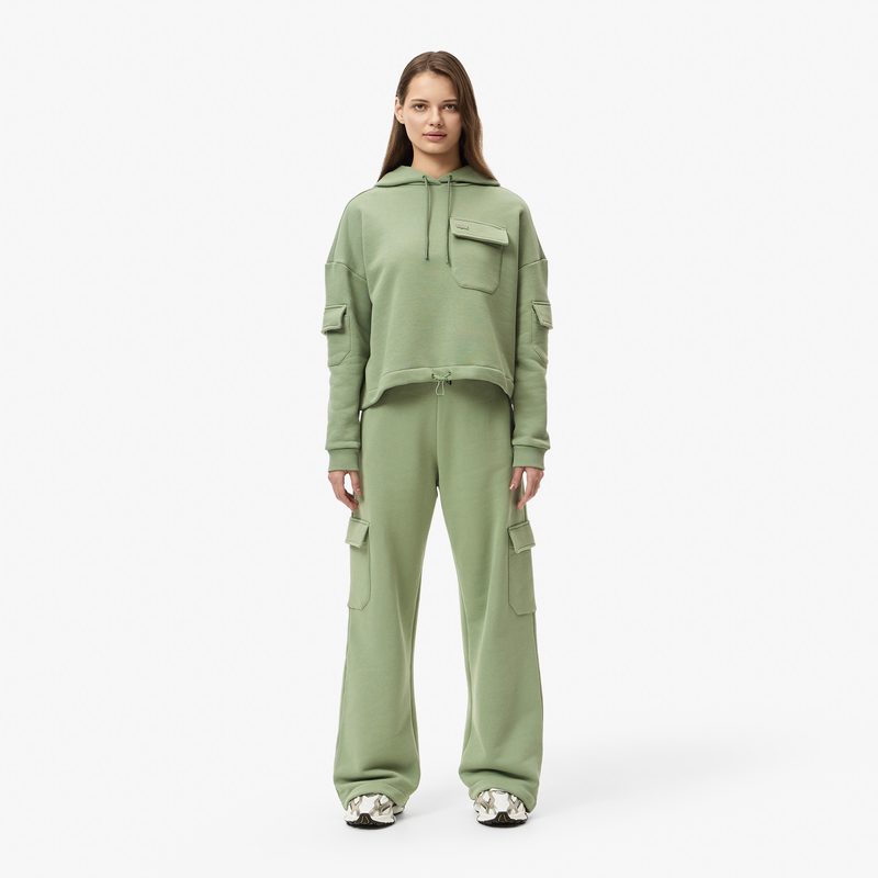 Женский хлопковый свитшот Lacoste 4