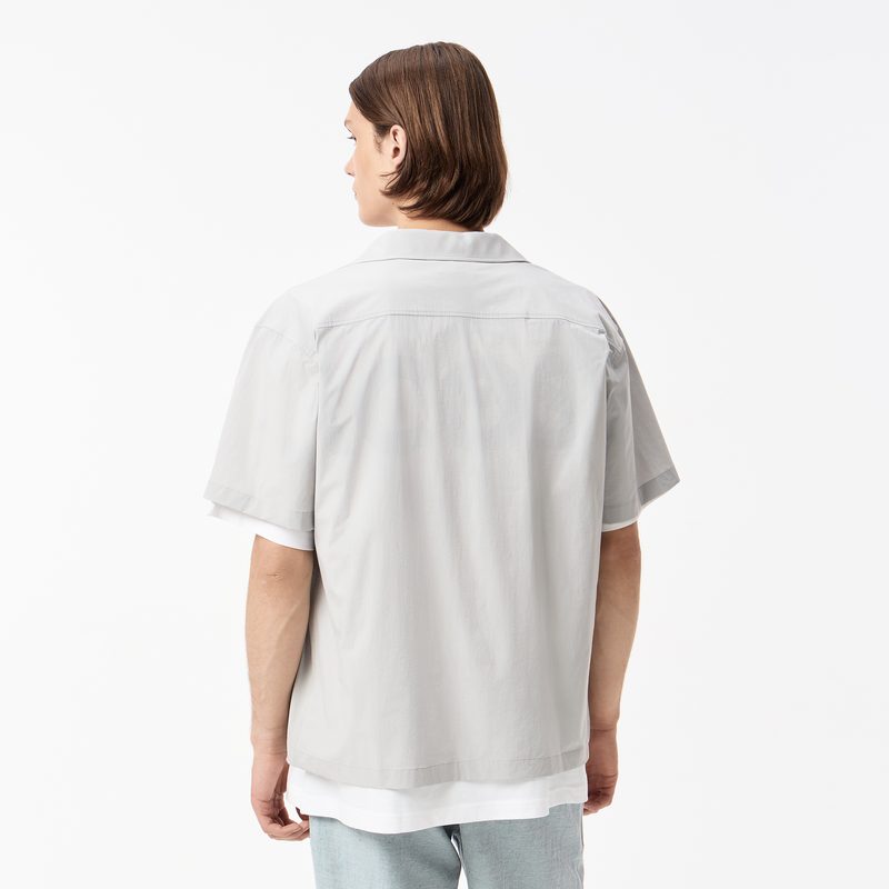 Мужская рубашка Lacoste свободного кроя с коротким рукавом 2