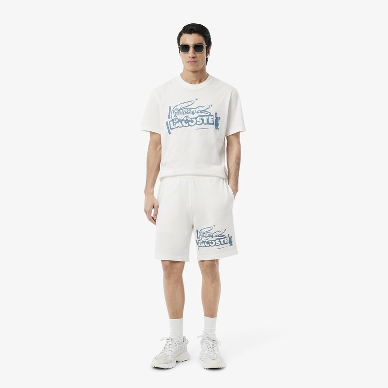 Мужские шорты Lacoste из органического хлопка