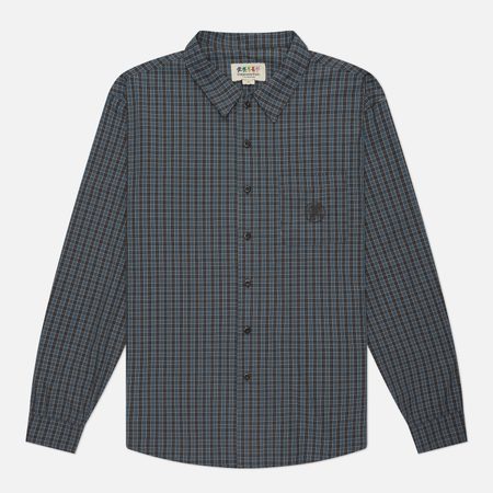 Мужская рубашка thisisneverthat Grateful Dead Lightning Bear Check, цвет чёрный