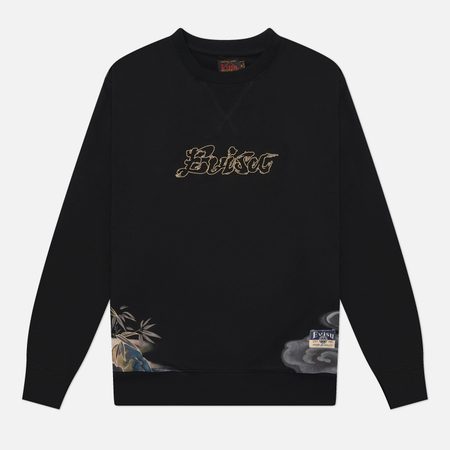 Мужская толстовка Evisu Heritage Kamon Embroidery, цвет чёрный