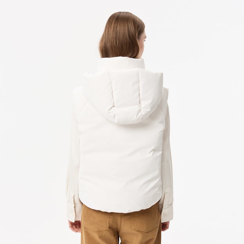 Женский жилет Lacoste с капюшоном 2