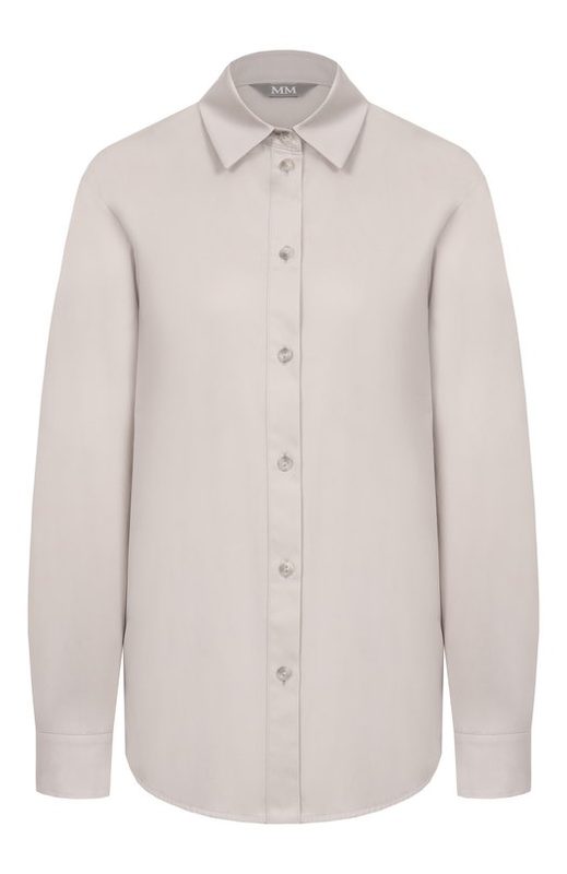 Хлопковая рубашка Max Mara Leisure