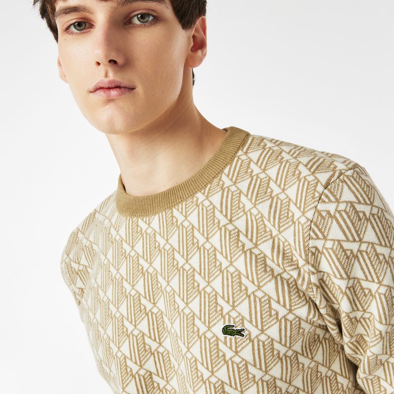 Мужской свитер Lacoste свободного кроя 3