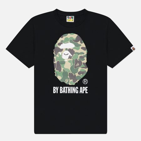 Мужская футболка A Bathing Ape ABC Camo By Bathing Ape, цвет чёрный