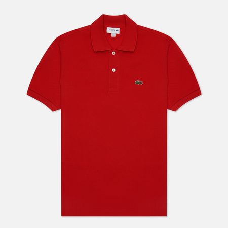 Мужское поло Lacoste L.12.12 Classic Fit, цвет красный