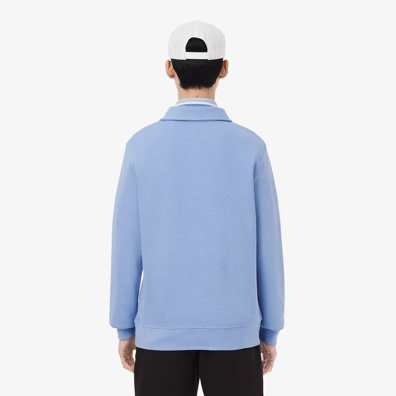 Мужская толстовка Lacoste с воротником-поло из хлопка 3