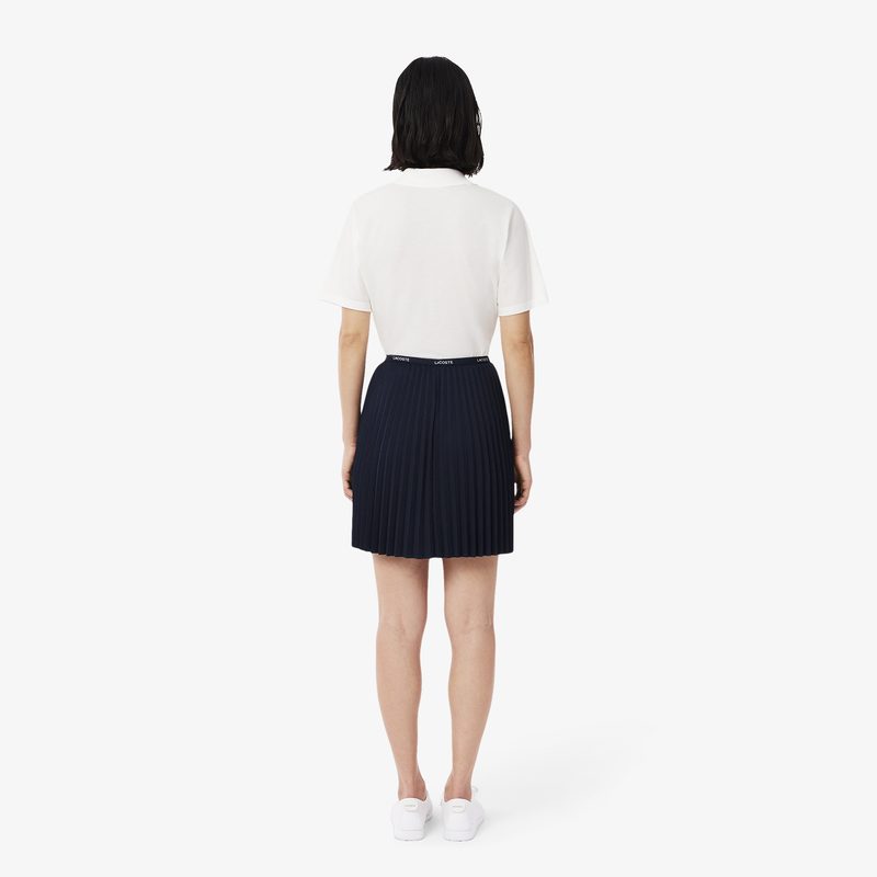 Короткая плиссированная юбка Lacoste 2