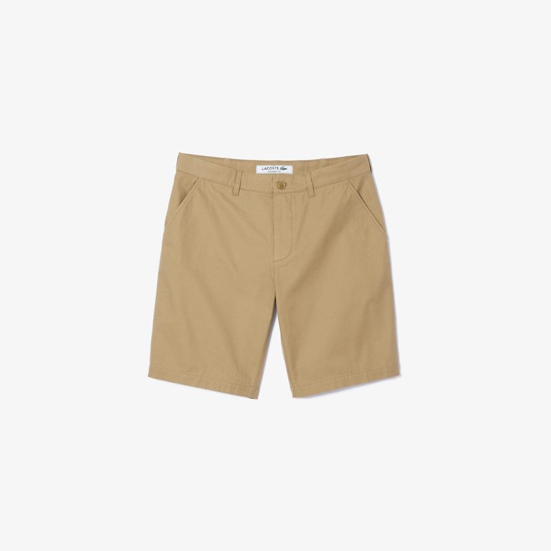 Мужские хлопковые шорты Lacoste прямого кроя 5